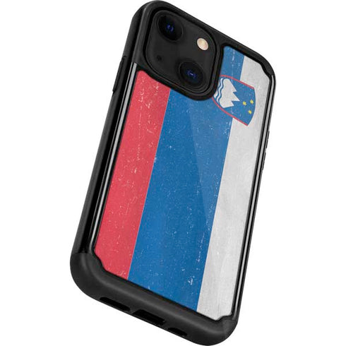 Slovenia Flag Distressed iPhone 13 Cargo Case